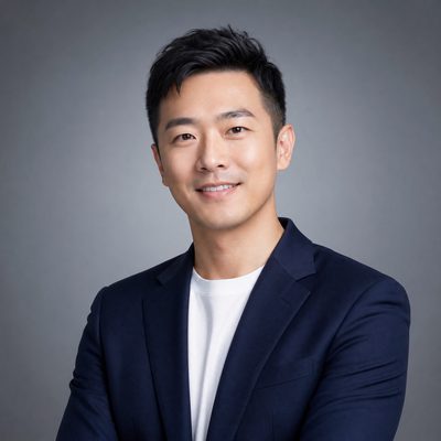 陈明轩,91直播创始人兼CEO,正面职业照